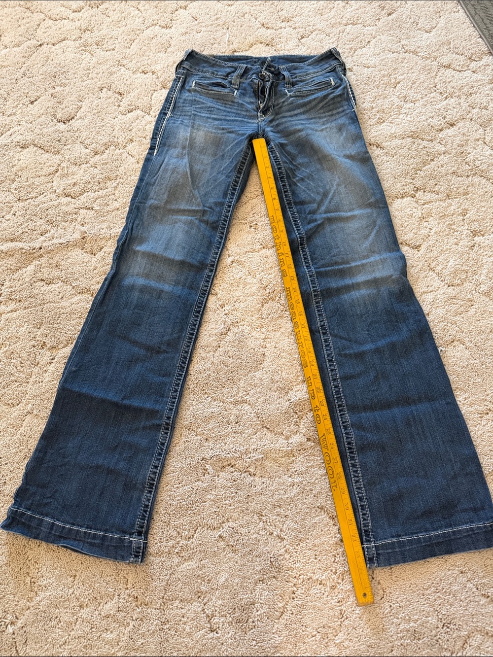 Ariat Women's Dark trousers Jeans with Embroidered Back Pockets - Picture 5 of 6
